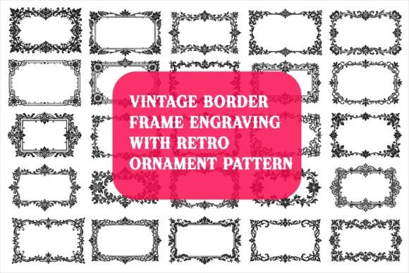 Elegant Floral Border Vector Design