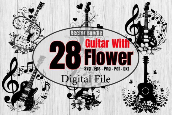 Floral Guitar Svg Bundle Review