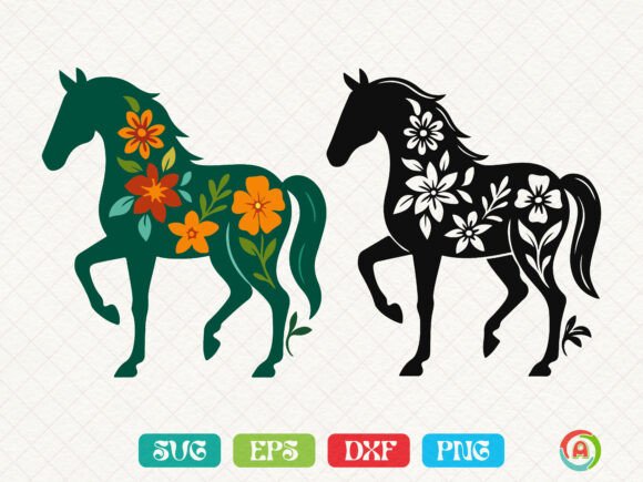 Floral Horse SVG Review